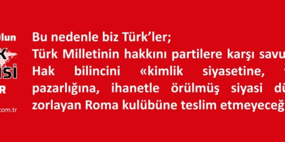 Elimizden gelen Ardımızda değildir!