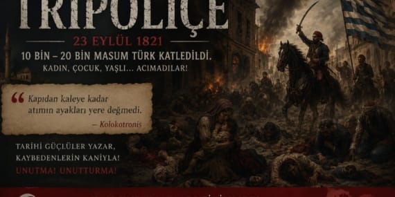 UNUTTURULAN KATLİAMIN ADI: TRİPOLİÇE
