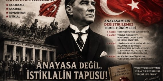 ANAYASANIN İLK DÖRT MADDESİ DEĞİL, TÜRK MİLLETİNİN SON KALESİ!!!