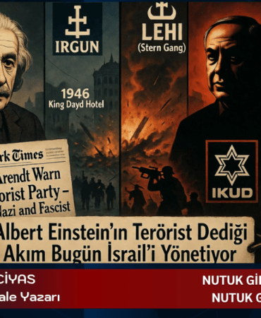 Albert Einstein'ın terörist dediği akım bugün İsrail'i yönetiyor.