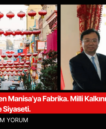 Çinden manisaya fabrika