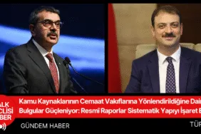 Kamu Kaynaklarının Cemaat Vakıflarına Yönlendirildiğine Dair Bulgular Güçleniyor Resmî Raporlar Sistematik Yapıyı İşaret Ediyor