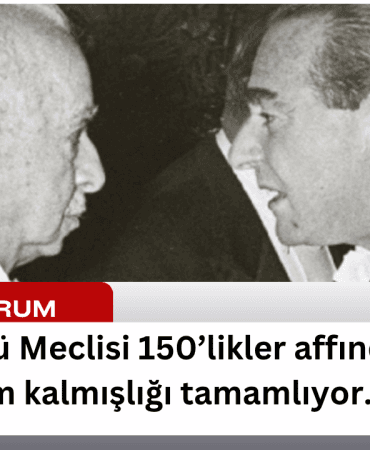 2025 İnönü Meclisi 150 likler affı skandalı