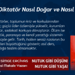 Bir Diktatör Nasıl Doğar ve Nasıl Ölür