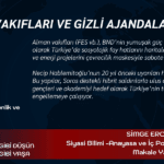 ALMAN VAKIFLARI VE GİZLİ AJANDALARI