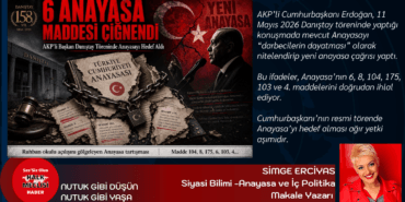 AKP’li Başkan Tek Bir Demeci ile 6 Anayasa Maddesini Çiğnedi.