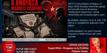 AKP’li Başkan Tek Bir Demeci ile 6 Anayasa Maddesini Çiğnedi.
