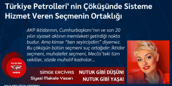 Türkiye Petrolleri’ nin Çöküşünde Sisteme Hizmet Veren Seçmenin Ortaklığı