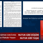 Asimetrik taarruz, Atatürk'ün bilinmeyen bir konuşması