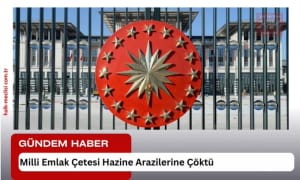 Milli Emlak Çetesi Hazine Arazilerine Çöktü