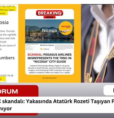 Pegasus KKTC skandalı Yakasında Atatürk Rozeti Taşıyan Pegasus, KKTC’yi Tanımıyor