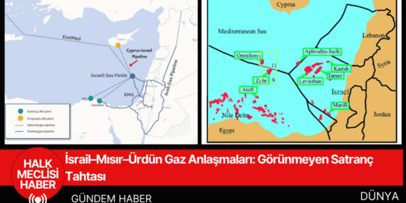 İsrail–Mısır–Ürdün Gaz Anlaşmaları: Görünmeyen Satranç Tahtası