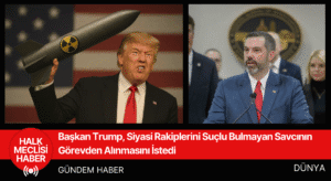 Başkan Trump, Siyasi Rakiplerini Suçlu Bulmayan Savcının Görevden Alınmasını İstedi
