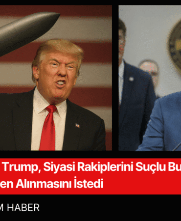 Başkan Trump, Siyasi Rakiplerini Suçlu Bulmayan Savcının Görevden Alınmasını İstedi