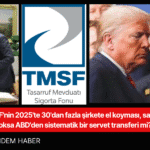 TMSF'nin 2025'te 30'dan fazla şirkete el koyması, sadece bir "temizlik" mi, yoksa ABD'den sistematik bir servet transferi mi?