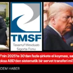 TMSF'nin 2025'te 30'dan fazla şirkete el koyması, sadece bir "temizlik" mi, yoksa ABD'den sistematik bir servet transferi mi?