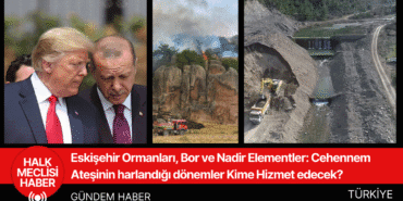 Eskişehir Ormanları, Bor ve Nadir Elementler: Cehennem Ateşinin harlandığı dönemler Kime Hizmet edecek
