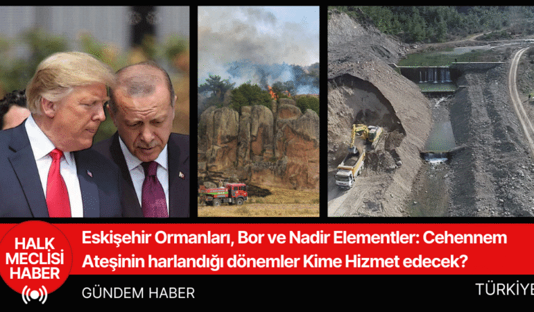Eskişehir Ormanları, Bor ve Nadir Elementler: Cehennem Ateşinin harlandığı dönemler Kime Hizmet edecek