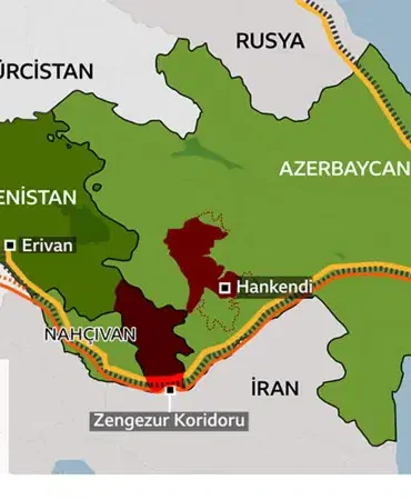 iran azerbaycan zengazur koridoru
