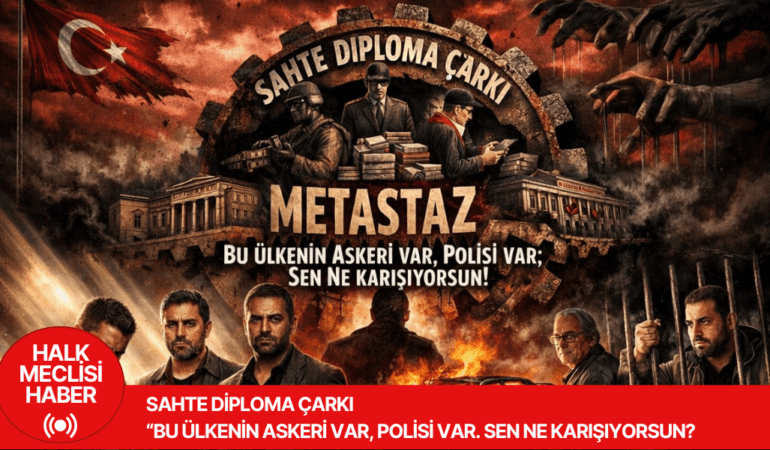 Bu ülkenin askeri var polisi var sen neden karışıyorsun.