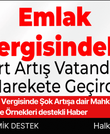 vergi artış ve dilekçe örnekleri