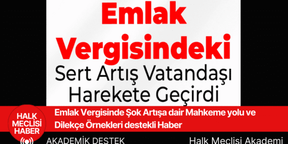 vergi artış ve dilekçe örnekleri